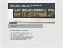 Tablet Screenshot of news.projectbasho.org
