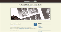 Desktop Screenshot of featured-photographers.projectbasho.org